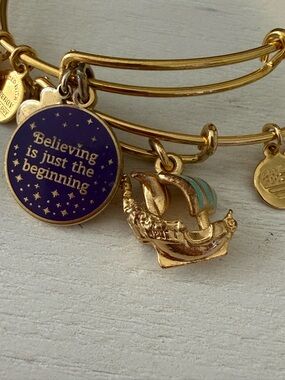 Disney Alex and Ani bracelets Vintage set